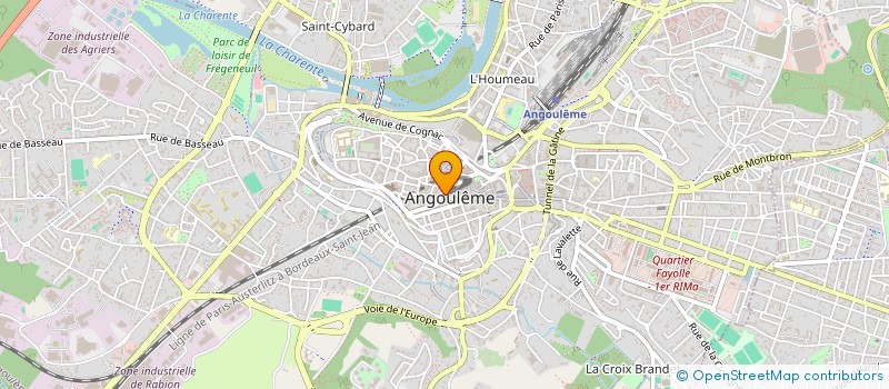 localisation de l'entreprise MONSIEUR CLEMENT PIERDON à ANGOULEME