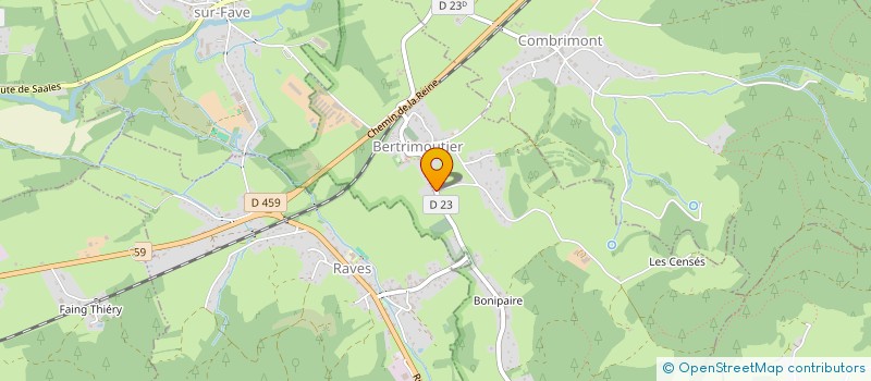 localisation de l'entreprise MONSIEUR CLEMENT PIERRE à BERTRIMOUTIER
