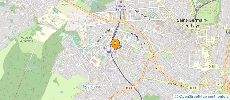 localisation de l'entreprise MONSIEUR CLEMENT PITTON  SAINT-GERMAIN-EN-LAYE