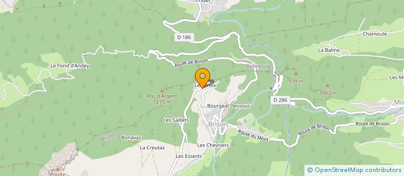 localisation de l'entreprise MONSIEUR CLEMENT PIZZAGALI  BRIZON