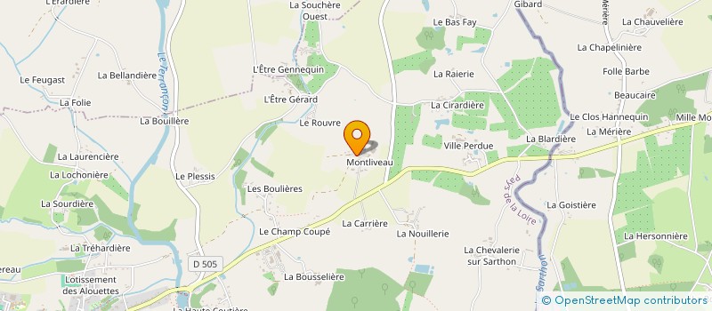 localisation de l'entreprise MONSIEUR CLEMENT PLANCHAIS  SAINT-PIERRE-DES-NIDS