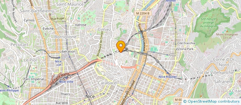 localisation de l'entreprise MONSIEUR CLEMENT PLITOUSSIAK à NICE