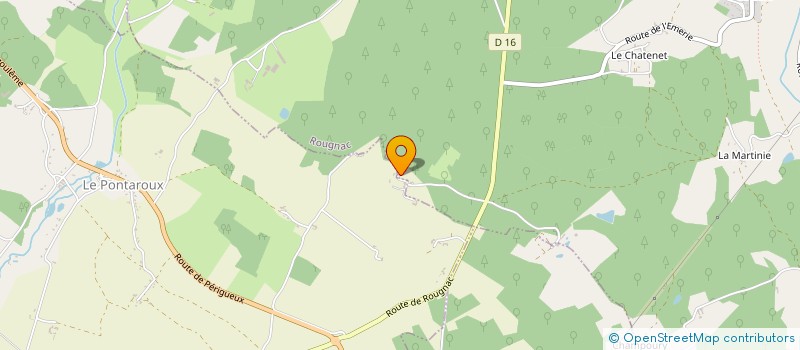 localisation de l'entreprise MONSIEUR CLEMENT POITEVIN  ROUGNAC