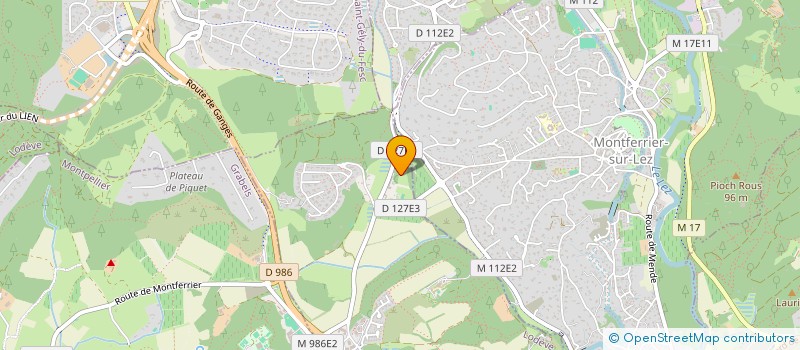 localisation de l'entreprise MONSIEUR CLEMENT POMMIER  SAINT-CLEMENT-DE-RIVIERE