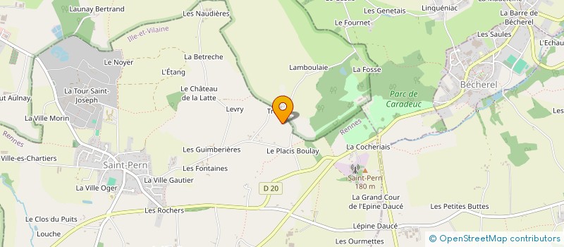 localisation de l'entreprise MONSIEUR CLEMENT PONCEL  SAINT-PERN