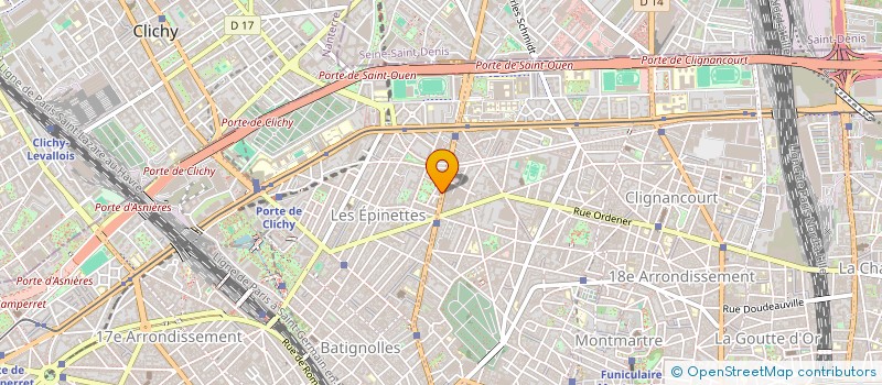 localisation de l'entreprise MONSIEUR CLEMENT PONROY  PARIS