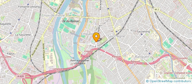 localisation de l'entreprise MONSIEUR CLEMENT PONTIS  TOULOUSE