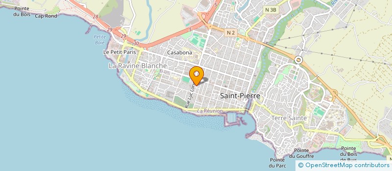 localisation de l'entreprise MONSIEUR CLEMENT POTY  SAINT-PIERRE