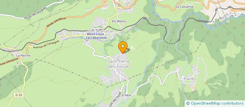 localisation de l'entreprise MONSIEUR CLEMENT POUJOL  FONTRABIOUSE