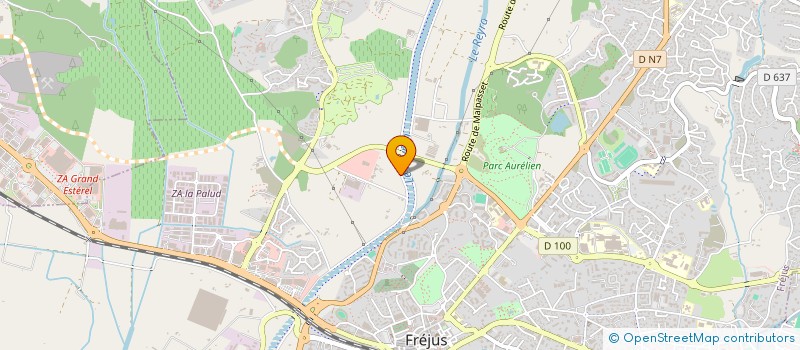 localisation de l'entreprise MONSIEUR CLEMENT PRECIAT à FREJUS