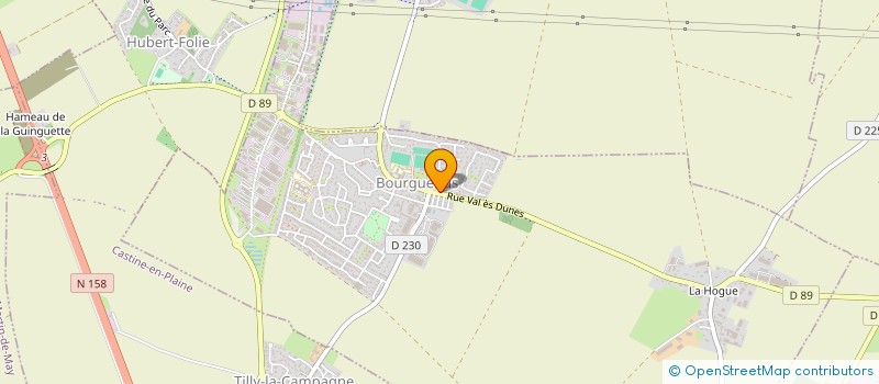 localisation de l'entreprise MONSIEUR CLEMENT PROD HOMME  BOURGUEBUS