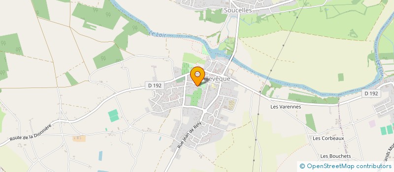 localisation de l'entreprise MONSIEUR CLEMENT PROU à RIVES-DU-LOIR-EN-ANJOU