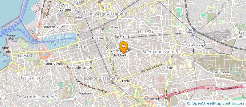 localisation de l'entreprise MONSIEUR CLEMENT QUEYSANNE à MARSEILLE