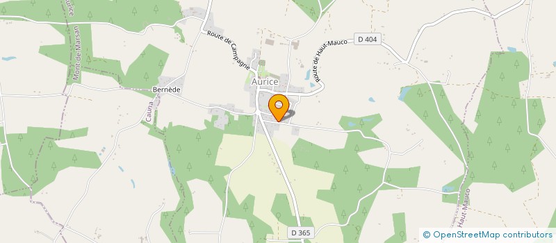 localisation de l'entreprise MONSIEUR CLEMENT RACINE  AURICE