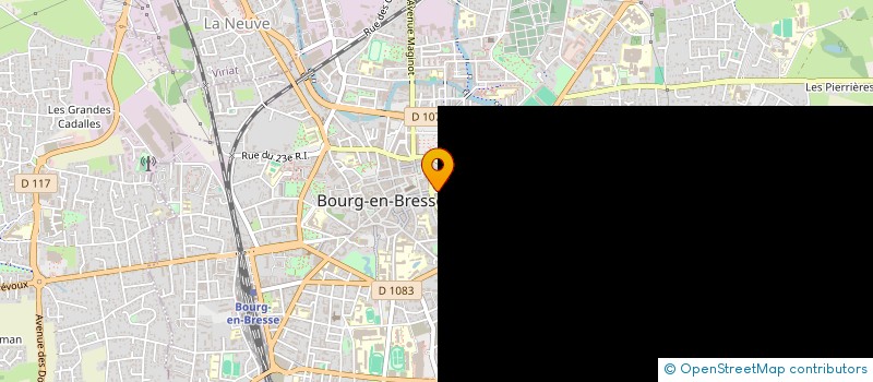 localisation de l'entreprise MONSIEUR CLEMENT RAFFOURT à BOURG-EN-BRESSE