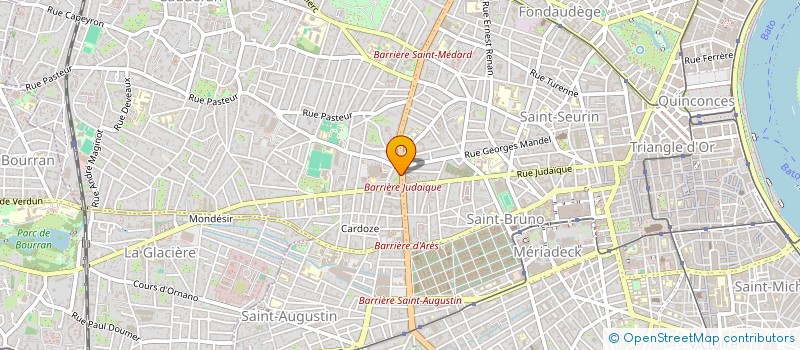 localisation de l'entreprise MONSIEUR CLEMENT RAIMBAULT  BORDEAUX