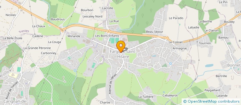 localisation de l'entreprise MONSIEUR CLEMENT RAMON  FARGUES-SAINT-HILAIRE