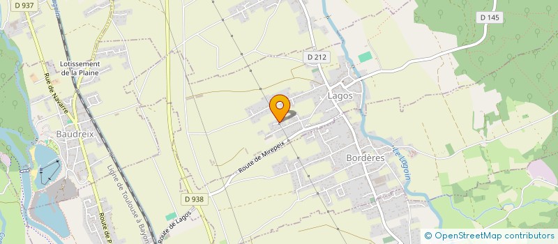 localisation de l'entreprise MONSIEUR CLEMENT RAMOND  BAUDREIX