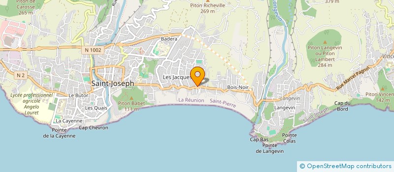 localisation de l'entreprise MONSIEUR CLEMENT RAMORINO à SAINT-JOSEPH