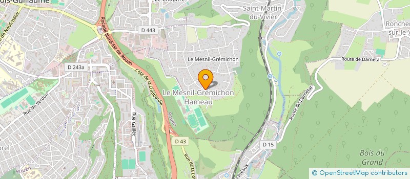 localisation de l'entreprise MONSIEUR CLEMENT RAS  SAINT-MARTIN-DU-VIVIER