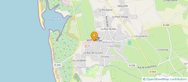 localisation de l'entreprise MONSIEUR CLEMENT RAUX  SAINT-MALO-DE-LA-LANDE