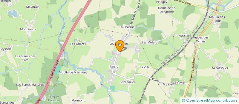 localisation de l'entreprise MONSIEUR CLEMENT RAVIER à VAL-REVERMONT