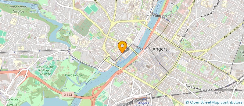 localisation de l'entreprise MONSIEUR CLEMENT RAYMOND à ANGERS