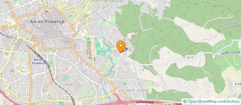 localisation de l'entreprise MONSIEUR CLEMENT REA  AIX-EN-PROVENCE