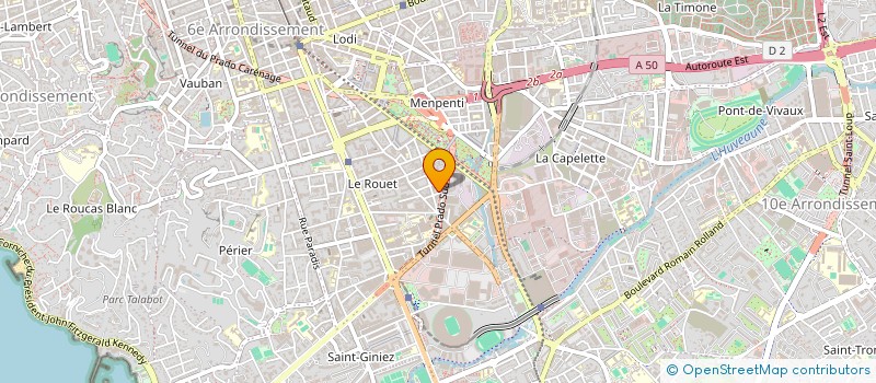 localisation de l'entreprise MONSIEUR CLEMENT REBATEL à MARSEILLE