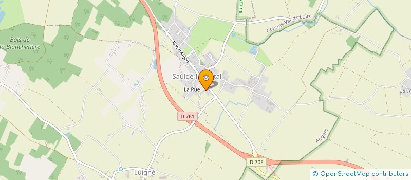 localisation de l'entreprise MONSIEUR CLEMENT REDOIS à BRISSAC LOIRE AUBANCE