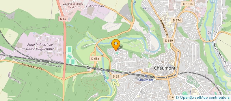localisation de l'entreprise MONSIEUR CLEMENT REGNAULT à CHAUMONT