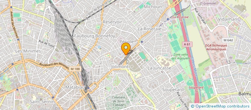 localisation de l'entreprise MONSIEUR CLEMENT REGOURD à TOULOUSE