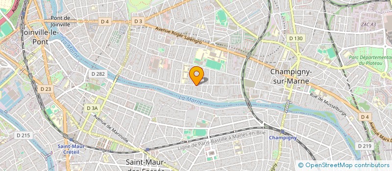 localisation de l'entreprise MONSIEUR CLEMENT REMIOT à CHAMPIGNY-SUR-MARNE