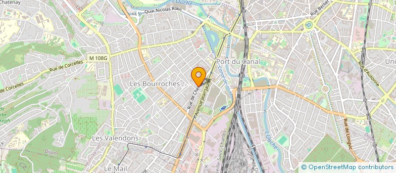 localisation de l'entreprise MONSIEUR CLEMENT RENARD  DIJON