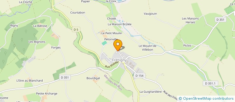 localisation de l'entreprise MONSIEUR CLEMENT RENARD à SAINTIGNY