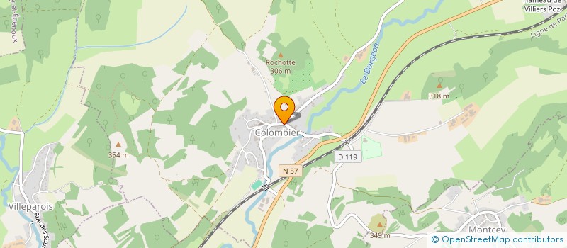 localisation de l'entreprise MONSIEUR CLEMENT RENAUD  DAMPVALLEY-LES-COLOMBE