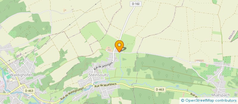 localisation de l'entreprise MONSIEUR CLEMENT RESWEBER  STEINSOULTZ