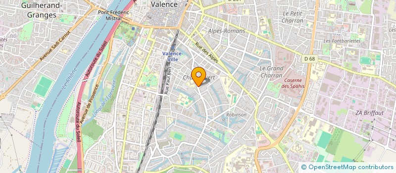 localisation de l'entreprise MONSIEUR CLEMENT REVERCHON  VALENCE