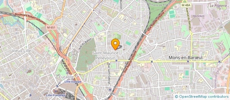 localisation de l'entreprise MONSIEUR CLEMENT RICHARD  LILLE