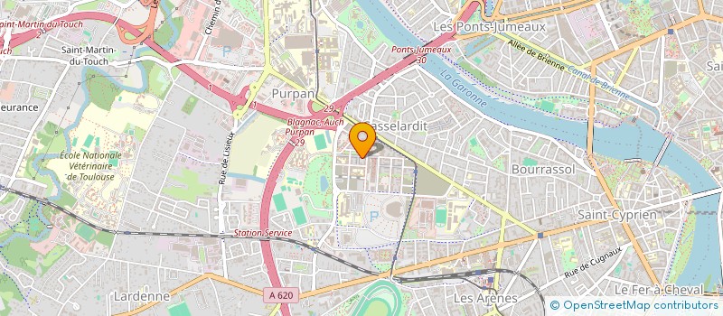 localisation de l'entreprise MONSIEUR CLEMENT RICHARD à TOULOUSE