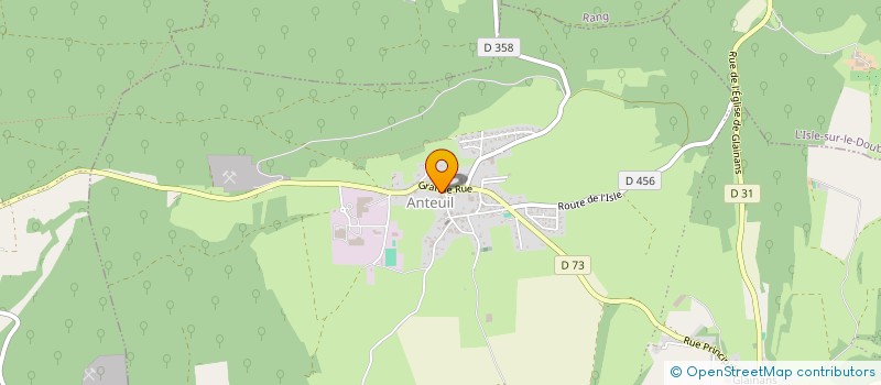 localisation de l'entreprise MONSIEUR CLEMENT RICHARDIN  FONTAINE-LES-CLERVAL