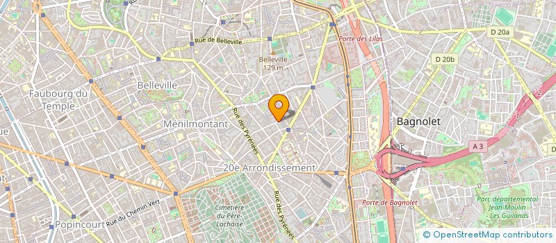 localisation de l'entreprise MONSIEUR CLEMENT RIGAUX  PARIS