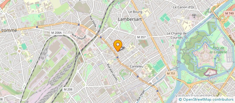 localisation de l'entreprise MONSIEUR CLEMENT RIQUET à LAMBERSART