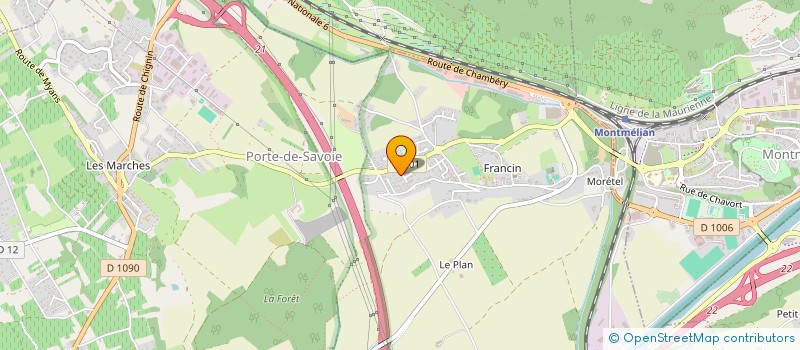 localisation de l'entreprise MONSIEUR CLEMENT RISS-DOYHENARD  PORTE-DE-SAVOIE