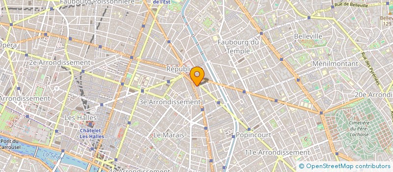 localisation de l'entreprise MONSIEUR CLEMENT ROBERT  PARIS