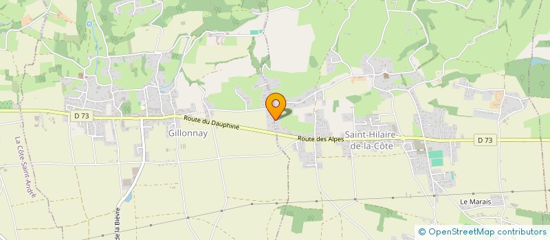 localisation de l'entreprise MONSIEUR CLEMENT ROBERT-MICHON  GILLONNAY