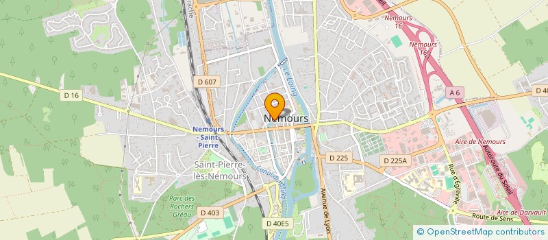 localisation de l'entreprise MONSIEUR CLEMENT ROBIN  NEMOURS