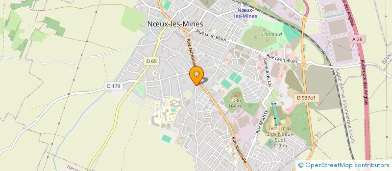 localisation de l'entreprise MONSIEUR CLEMENT ROBOL  NUX-LES-MINES