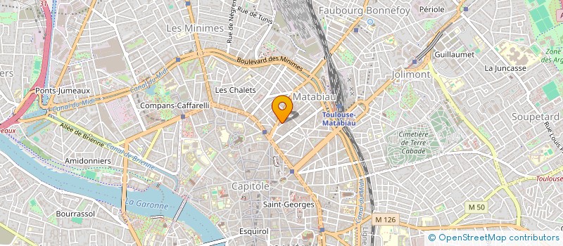 localisation de l'entreprise MONSIEUR CLEMENT ROLLAND à TOULOUSE