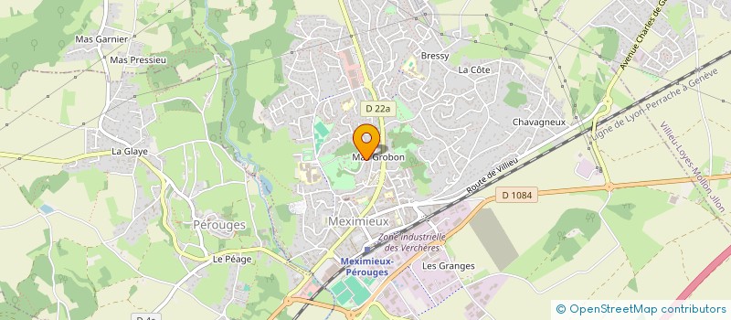 localisation de l'entreprise MONSIEUR CLEMENT ROMIER à MEXIMIEUX